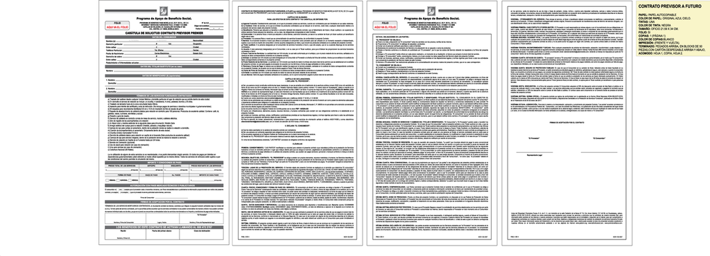 Solicitud contrato premier