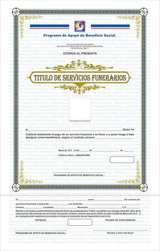 Titulo de servicio general