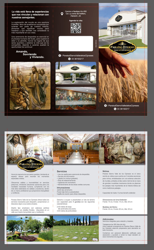 Triptico paraiso eterno
