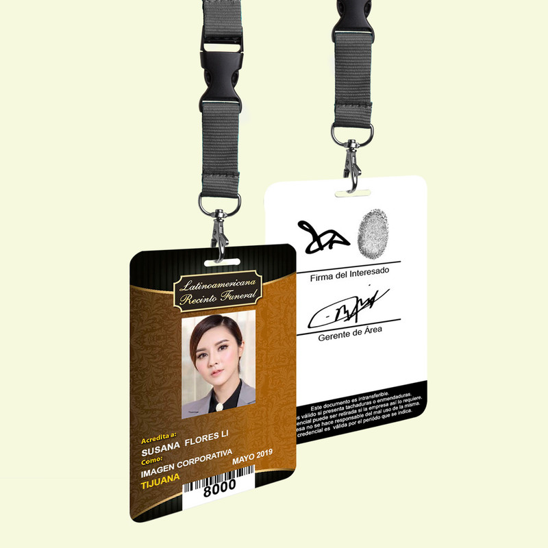 Credencial funeraria