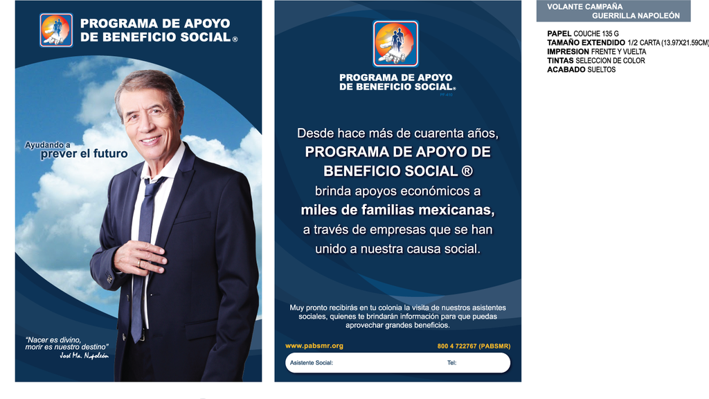 Volante campaña guerrilla Napoleón