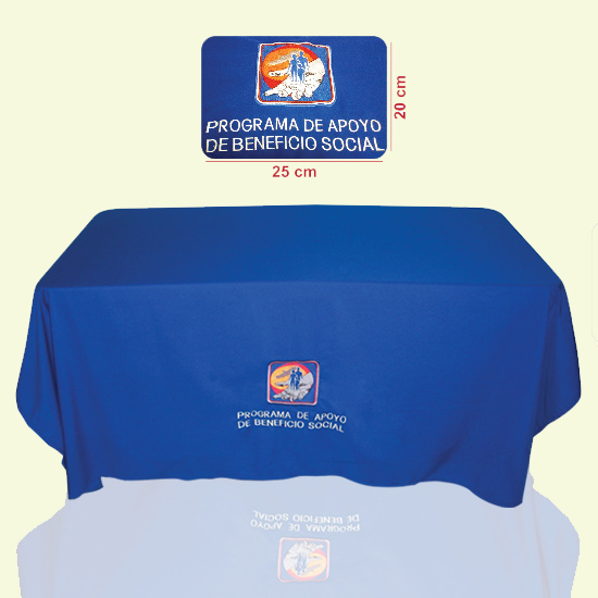 Mantel con logo PABS