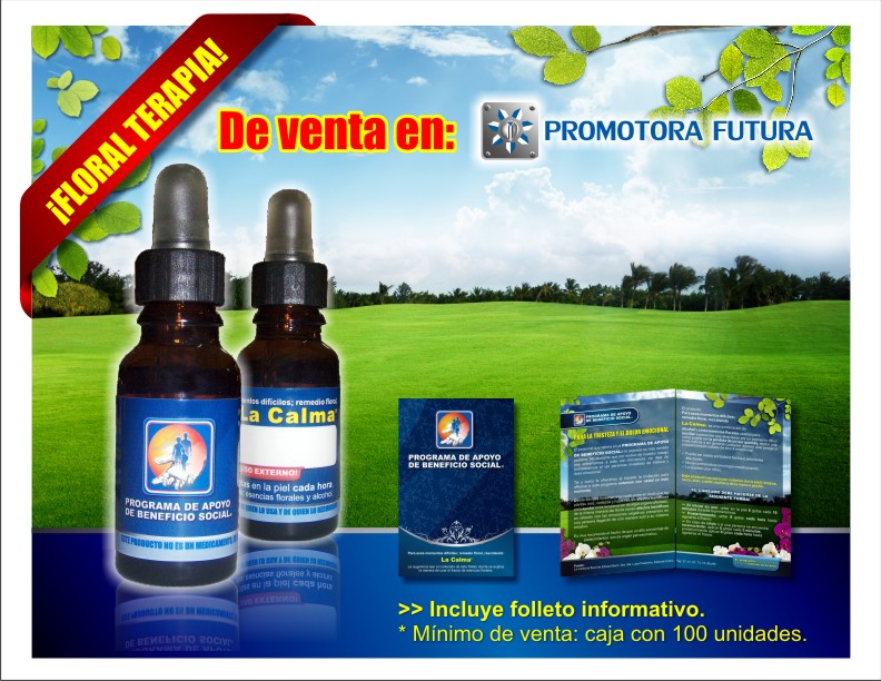 Frasco floral terapia rescate