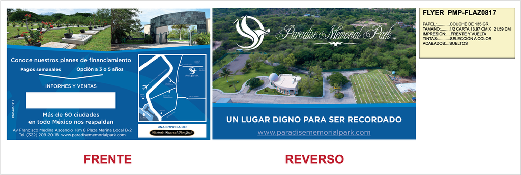 Flyer Azul