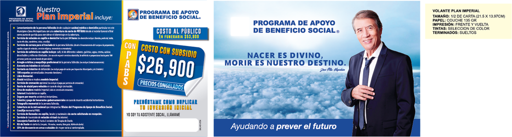 Volante Plan Imperial Precio