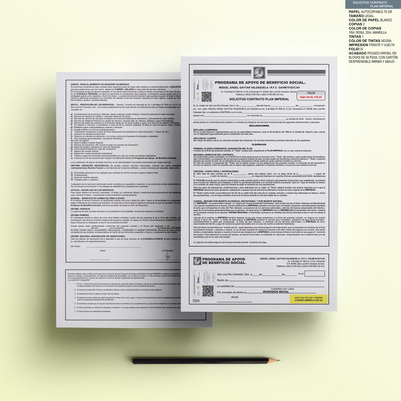 Solicitud Contrato Plan Imperial