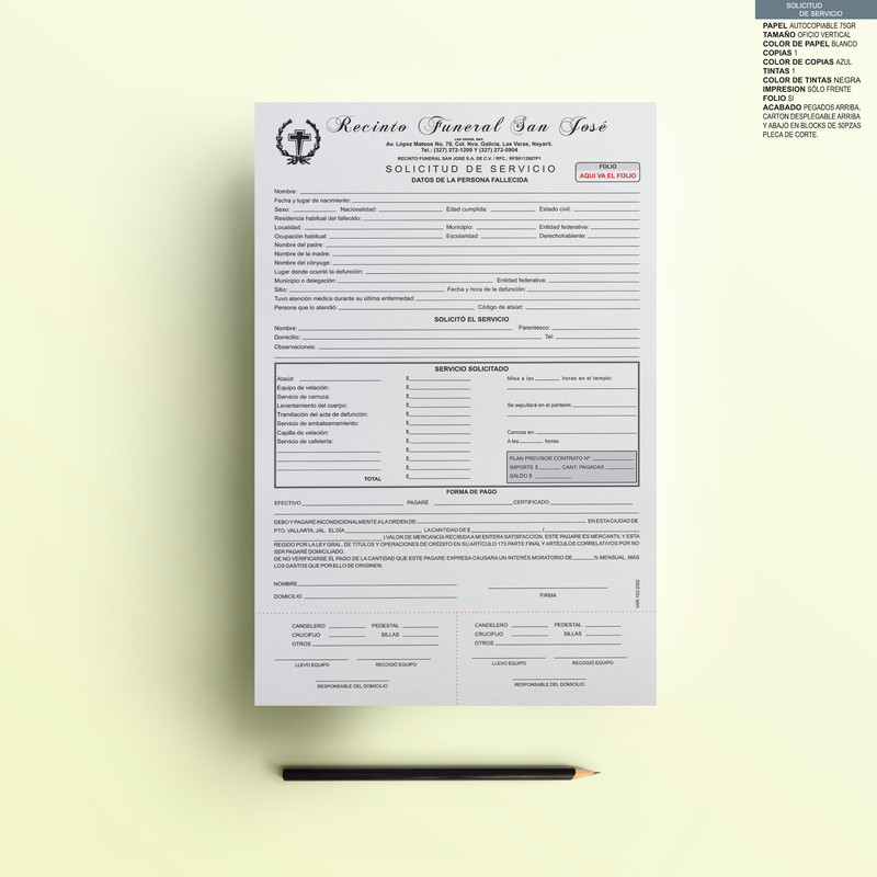 Solicitud de Servicio