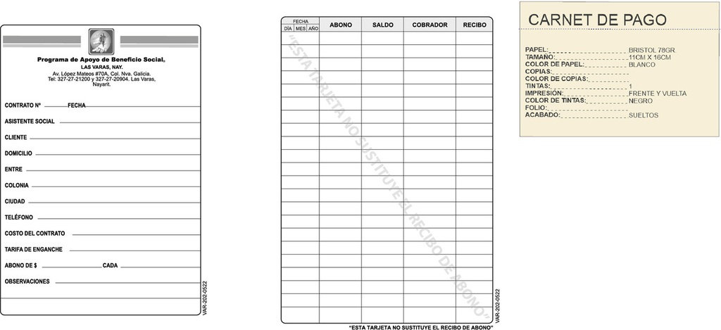 Carnet de pago
