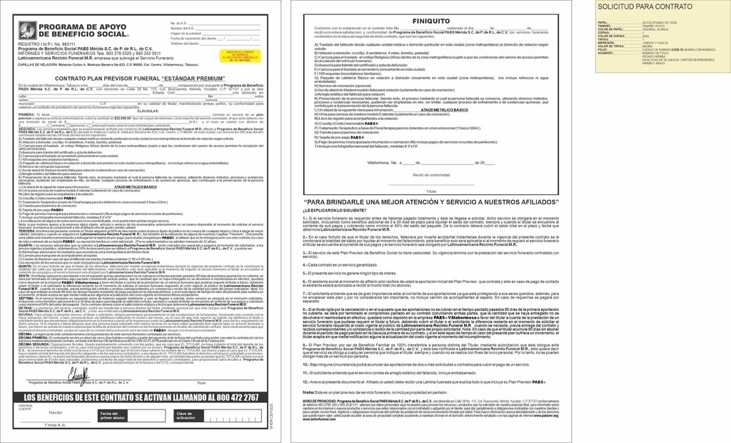 Contrato Estándar premium