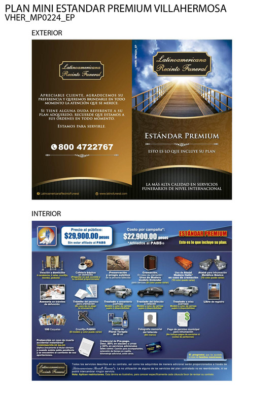 Plan mini estándar premium