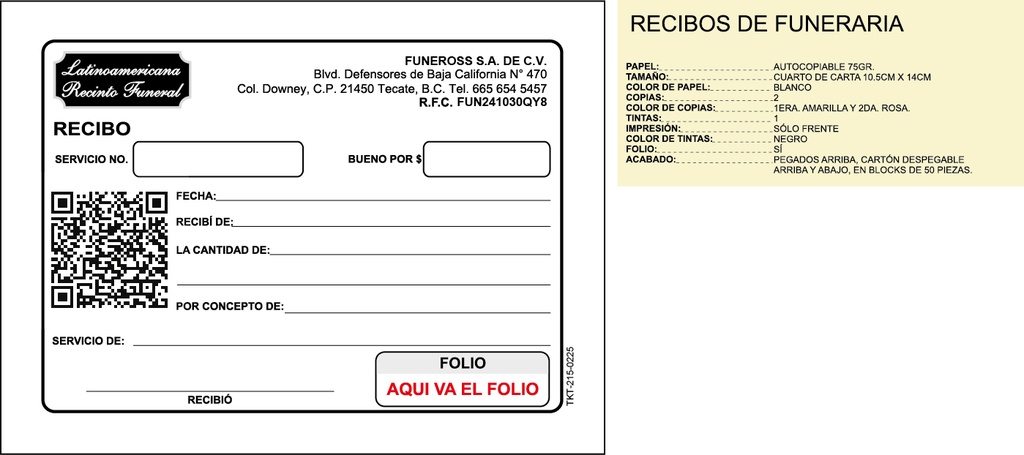 Recibo de Cobro LRF FNSTKT