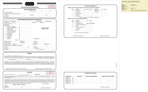 [CGUZ-105] Solicitud de servicio funerario