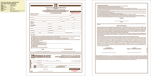 [COL-103] Solicitud de contrato planes previsores AREACSA TC
