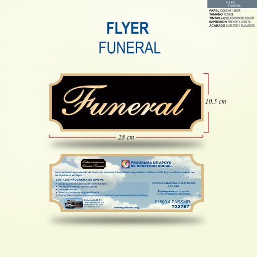 [ENS-602] Flyer funeral