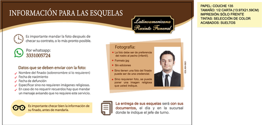 [GDL-604] Tarjeta de cremacion