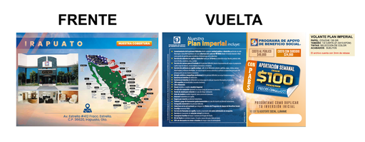 [IRA-402] Volante Aportación Semanal