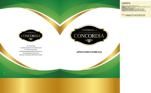 [MOR-110] Folder Concordia