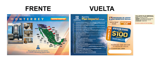 [MTY-403] Volante Aportación Semanal