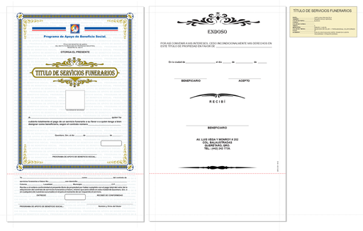 [QRO-301] Titulo de servicios funerarios