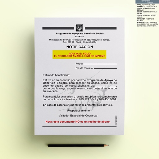 [REY-202] Notificacion de visita
