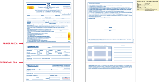 [SAL-104] Solicitud de contrato plan imperial tinta azul