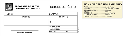 [SLLO-201] Ficha de deposito bancario PABS