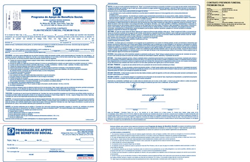 [TEP-107] Solicitud Contrato Premium Italia LR Tin Azul