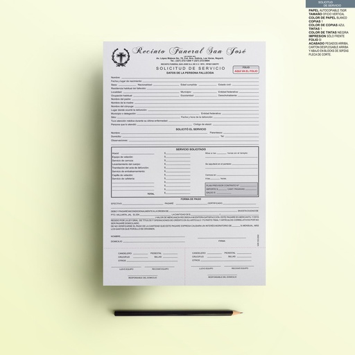 [VAR-103] Solicitud de Servicio