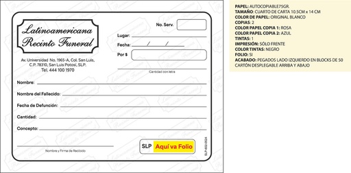 [SLP-602] Recibos de adicionales LRF