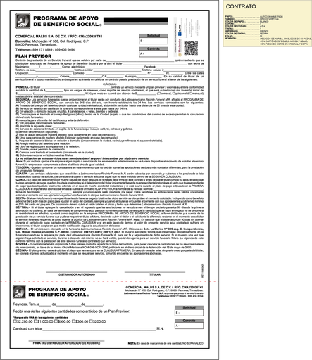 [REY-104] Contrato Plan Previsor Malbs