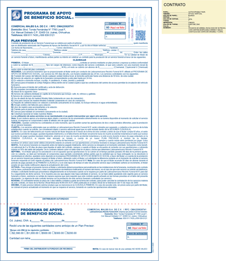 [CDJ-111] Solicitud Contrato Malbs Azul